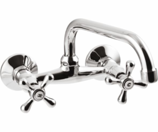 Invena Roma nástěnná umyvadlová baterie, chrom (BC-24-00S)