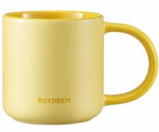 BUYDEEM Ceramic Mug 300 ml, model CD1018, color Mellow Ye...