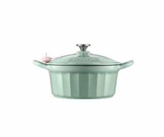 BUYDEEM Enameled Cast Iron Dutch Oven CP551-CG 3,9L, mode...