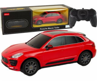 Rastar Auto R/C Porsche Macan Turbo 1:24 Rastar Red
