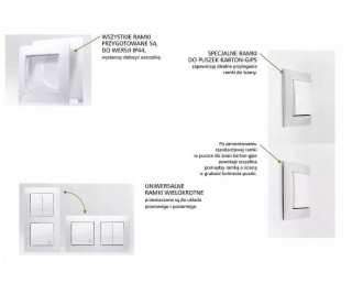 Kontakt-Simon LED SVÍTIDLO DOSB.01/11-SIMON54 Premium