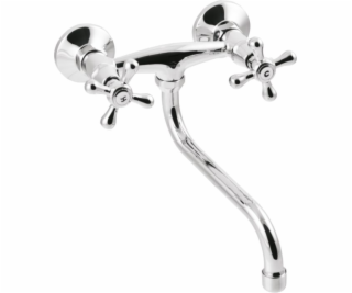 Invena Roma nástěnná umyvadlová baterie, chrom (BC-21-00S-L)