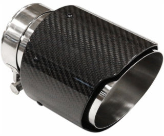 MTuning Koncovka tlumiče výfuku 101 mm, vstup 70 mm, karb...
