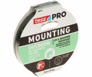 Tesa OBOUSTRANNÁ MONTÁŽNÍ PÁSKA PRO PROFI/VENKOVNÍ/5X19 TESA