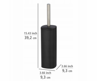 Wenko ALASSIO, lakovaný ocelový toaletní kartáč