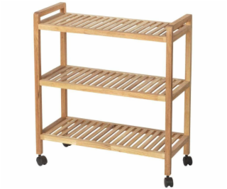 Wenko Koupelnová police NORWAY na kolečkách se třemi poli...