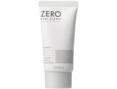 Tocobo Rom&nd Zero Sun Čisticí opalovací krém na obličej SPF50+ PA++++ 02 Tone Up 50ml