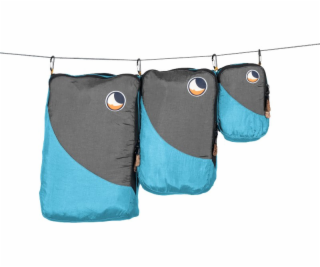 Ticket To The Moon Sada 3 cestovních organizérů TTTM aqua...