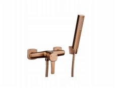 Invena Sprchová baterie se sprchovou sadou Glamour, měděná BN-02-014-V