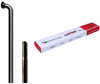 CnSpoke Dráty STD14 2.0-2.0-2.0 nerezová ocel 166 mm čern...