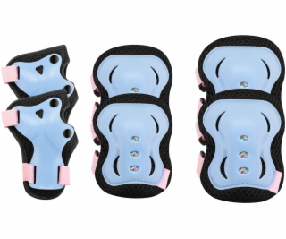 Spokey Chrániče kolen, zápěstí a loktu pro děti SHIELD