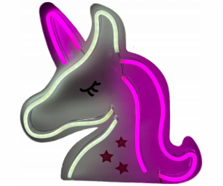 Beline Neonové světlo jednorožec