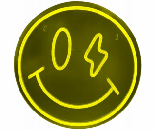 Beline Neonové světlo s úsměvem na tváři