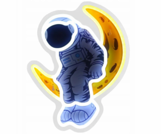 Beline Neonové světlo Astronaut na Měsíci