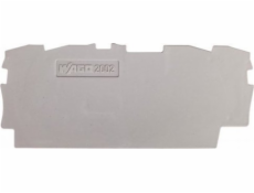 Wago koncová stěna šedá TOPJOBS 2002-1491 /25 ks/