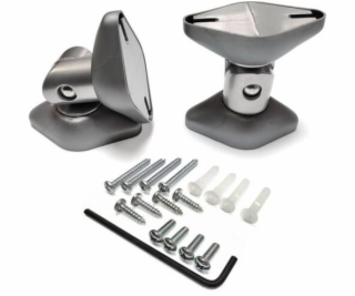 NoName BKSP Silver - sada pevných nástěnných držáků repro...