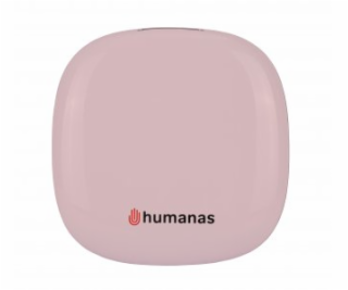 Humanas Kosmetické zrcátko HS-PM01 s LED podsvícením - rů...