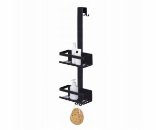 Wenko BRIBANO dvoupatrová koupelnová police z nerezové oc...