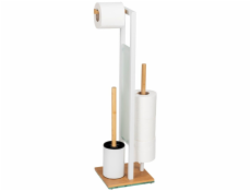 Wenko Stojan na toaletní papír a toaletní štětku RIVALTA, 3 v 1