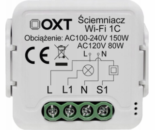 OXT stmívač OXT mini ovladač 1 obvod WiFi TUYA