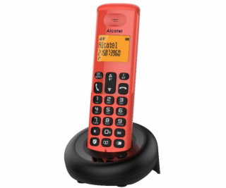 Alcatel E160 ČERVENÝ - DECT TELEFON
