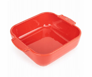 Peugeot APPOLIA Čtvercový talíř 28 cm červený