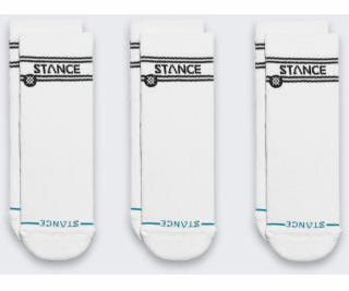 Stance Ponožky Basic Quarter Socks 3 páry bílé