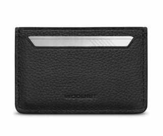 Piquadro Kožené pouzdro na karty Woolnut, černé