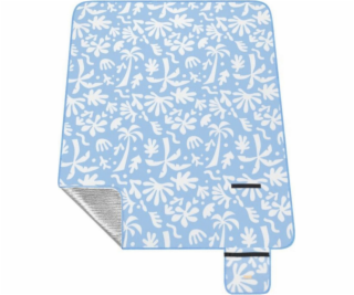 Spokey Pikniková deka Breeze XL 210x150 cm modrá 945902