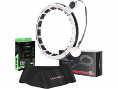 HMS MAGNETICKÁ HULA HOP SADA BÍLÁ HHM16 S HMS COUNTEREM + PÁSKEM BR163 ČERNÁ PRO VELKÉ VELIKOSTI