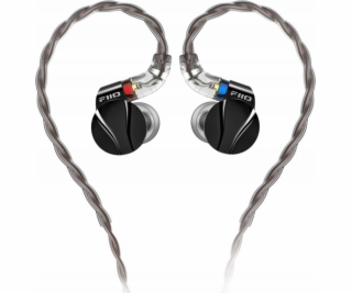 FiiO FiiO FD15 In-Ear Monitory s dynamickým měničem, černé