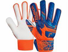 Reusch Brankářské rukavice Attrakt Starter Solid Finger Support Junior oranžovo-modré 5472511 2290 7