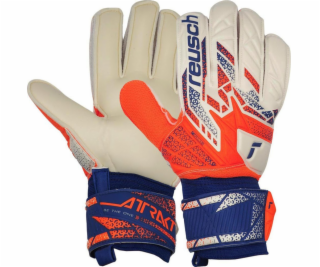 Reusch Brankářské rukavice Attrakt Solid bílo-oranžové 55...