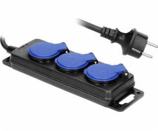 Orno OR-AE-13158 prodlužovací kabel 3 zásuvky 5 m černý (...