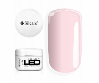 Silcare High Light LED čirý stavitelný gel francouzská rů...