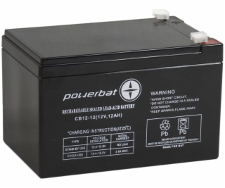 PowerBat Baterie AGM CB 12V 12Ah