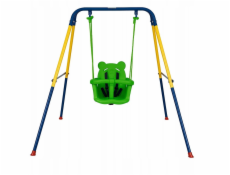 ExtraLink Černý les | Rámová houpačka | kyblíková houpačka pro malé děti 116x140x123cm