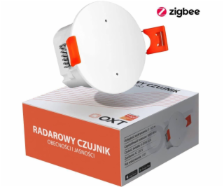 RTX OXT 230V ZigBee TUYA Radarový senzor přítomnosti a jasu