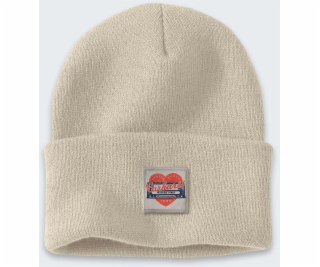 Carhartt Čepice Carhatt Knit Pach Beanie OVES MILK