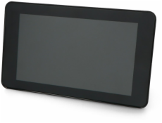Multicomp Pouzdro pro Raspberry Pi 4B a 7 Pro s dotykovou obrazovkou - černé