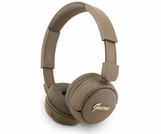 Guess Sluchátka přes uši Bluetooth 5.3 s kovovým logem a ...