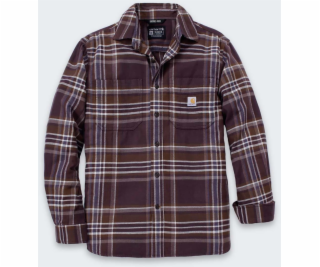 Carhartt Košile Midweight Pleid TMAVĚ SE Flanel