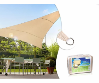 GreenBlue Zahradní stínicí plachta UV polyester 5m trojúh...