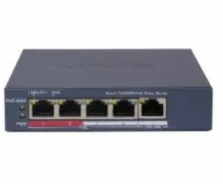 Hikvision PoE přepínač DS-3E1105P-EI/M-V2 4portový