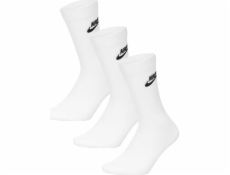 Nike Ponožky Nike NK NSW Everyday Essentials CR bílé a černé DX5025 100: Velikost - 38-42