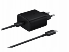 Samsung Nabíječka EP-TA845EWE 45W s kabelem USB-C Samsung EP-DW767JWE 45W 1,8 m (OOB Bulk - Náhradní balení) - Černá