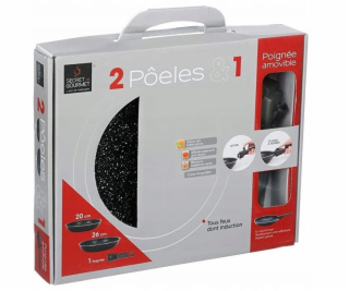 5five Pánve s kamenným povlakem a odnímatelnou rukojetí, ...