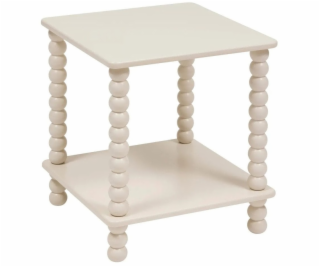 Atmosphera Konferenční stolek z MDF, krémová barva, Chaml...