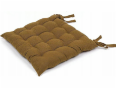 TODAY Polštář na židli prošívaný, bavlna, 38 x 38 cm