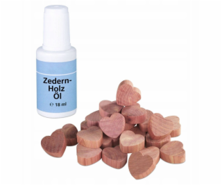 Maximex Dřevěná srdíčka pro vonné oleje